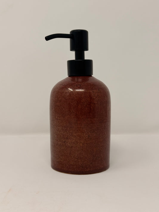 Soap Dispenser with Metal Top
