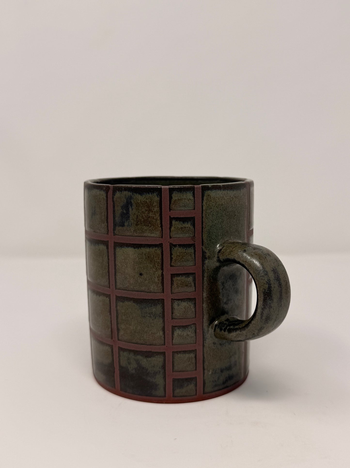 Square Red Velvet Mug